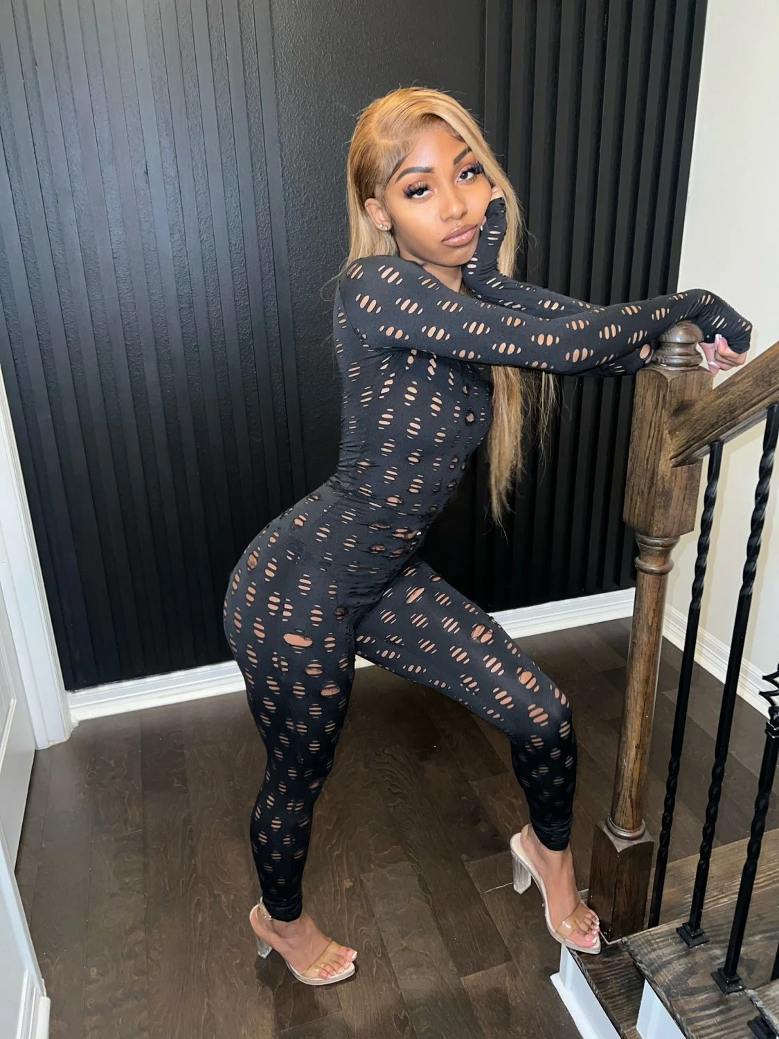 Sexy hot Ebony with phat pussy print 🥵🍑🔥 image 34
