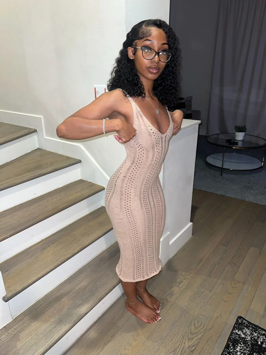 Sexy hot Ebony with phat pussy print 🥵🍑🔥 image 9