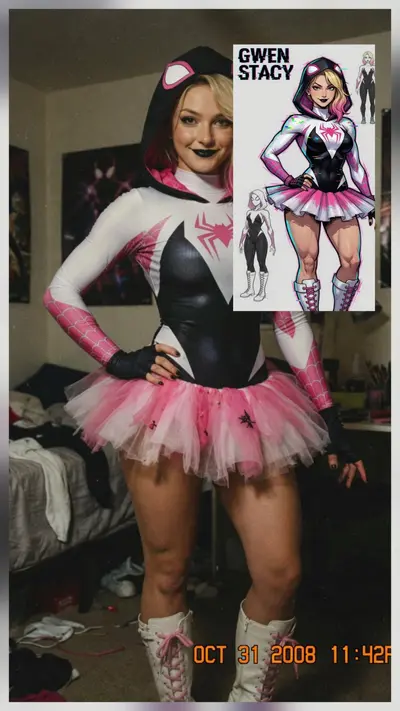 Gwen Stacy - Into The Spiderverse Cosplay cover image