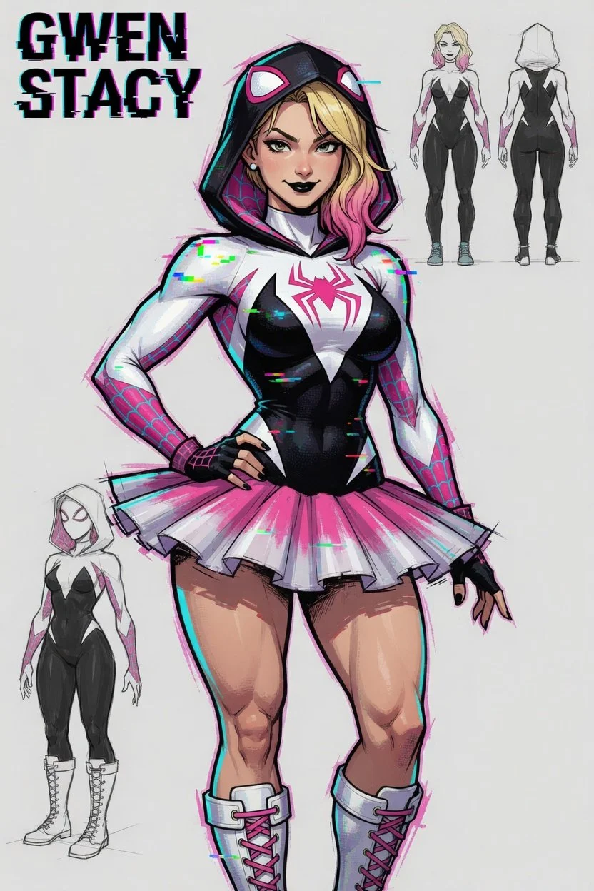Gwen Stacy - Into The Spiderverse Cosplay image 2