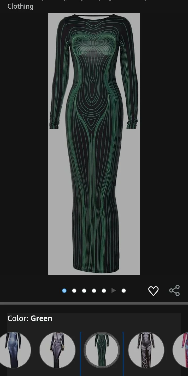 Outline Dresses Teasing People In Public image 3