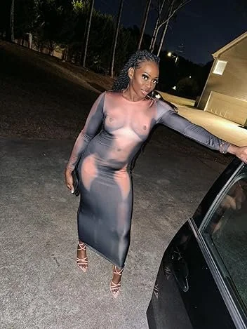 Outline Dresses Teasing People In Public image 31