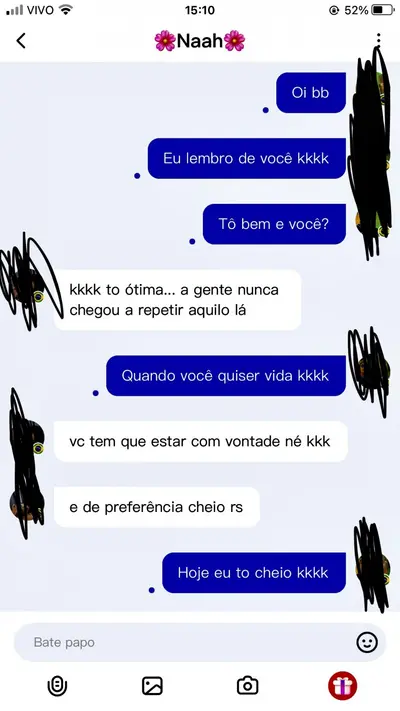 A safada me pediu pra fazer uma chamada pq ela queria me ver gozar cover image
