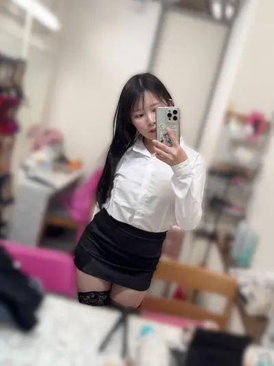 Busty Asian girl invites you to use up this box of condoms tonight cover image