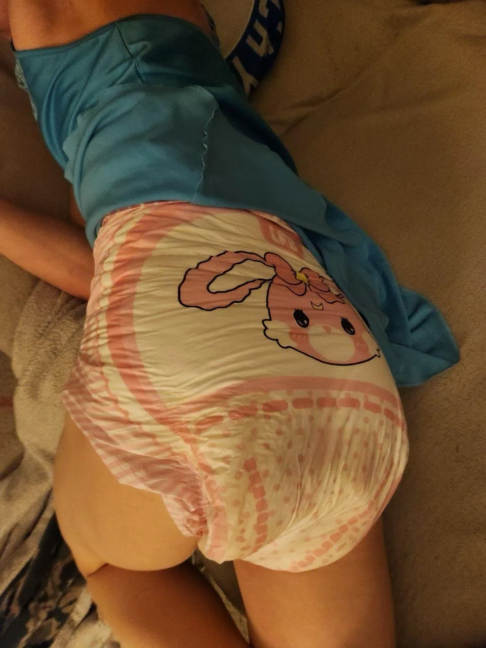 Diapered sissy baby girl image 30