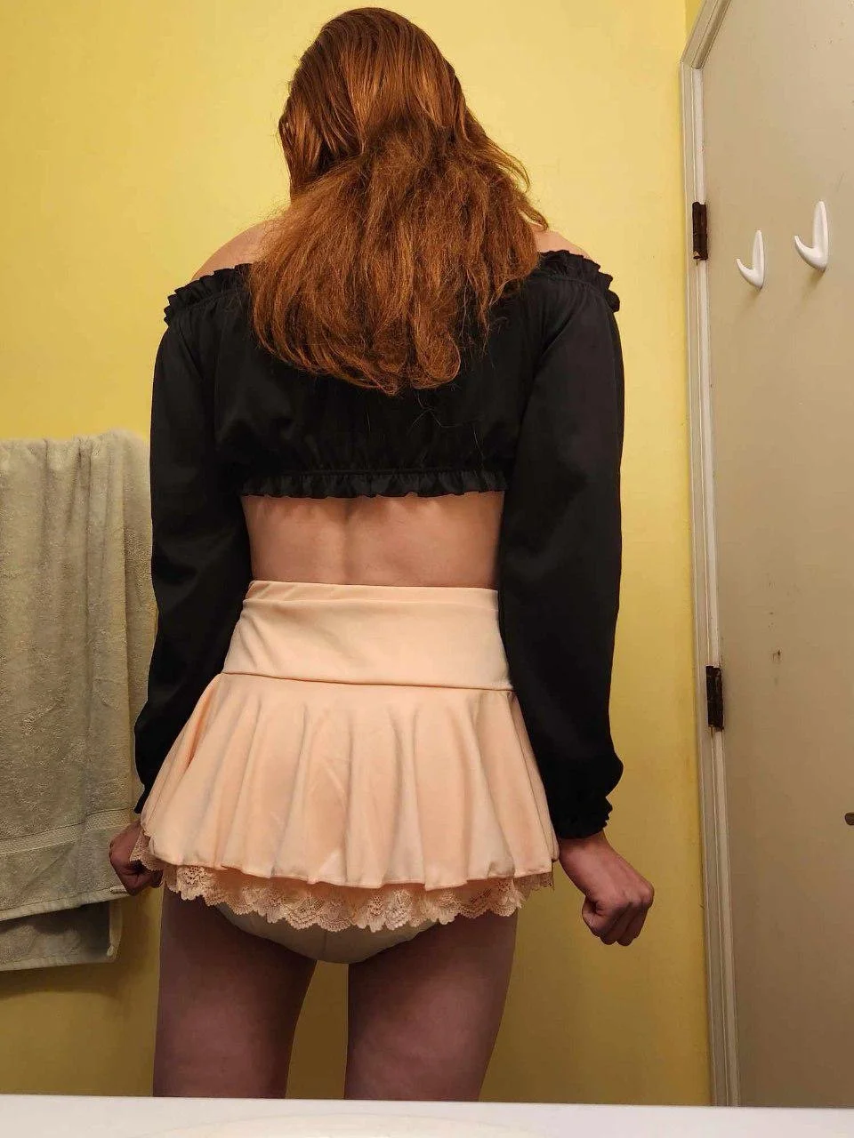 Diapered sissy baby girl image 44