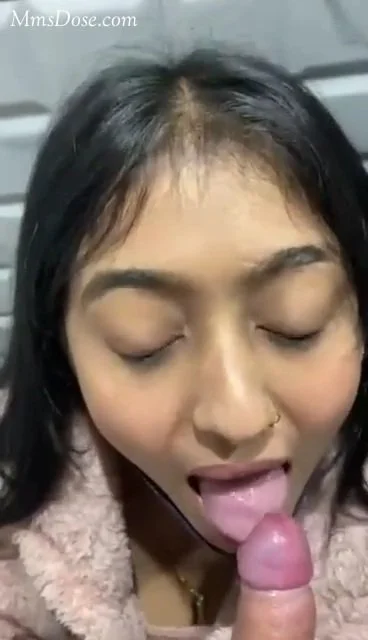 Indian teen girl give awesome blowjob image 4