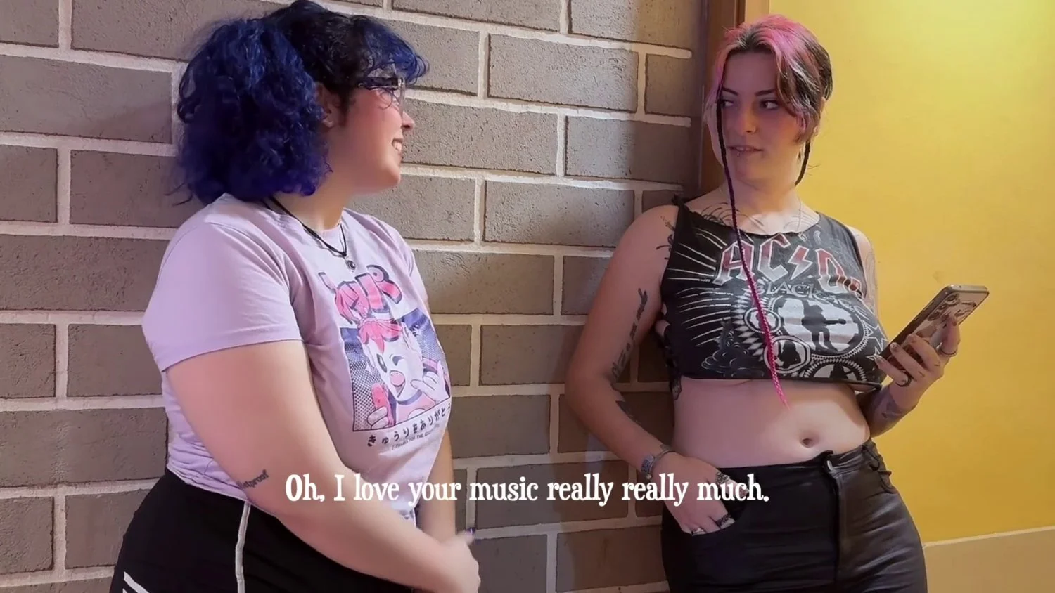 Punk Metal Lesbian humps her PHAT Ass BFF main image