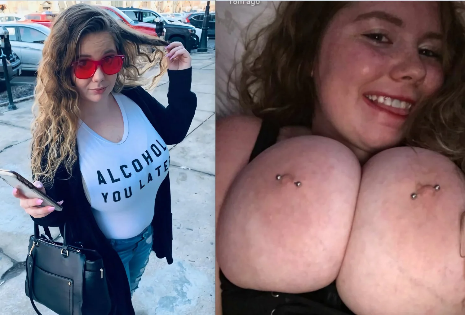 Big titty Amanda flash and groped image 13