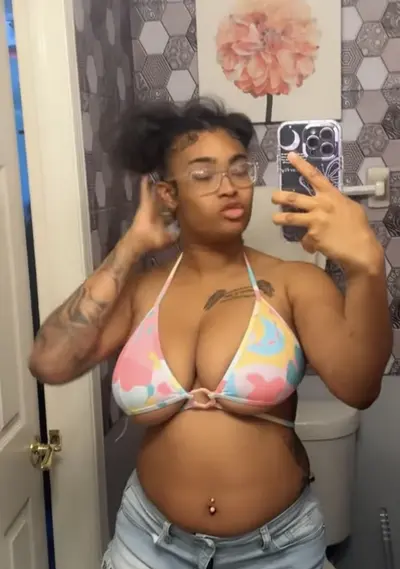 Perfect titty nice and juicy black bitch cover image