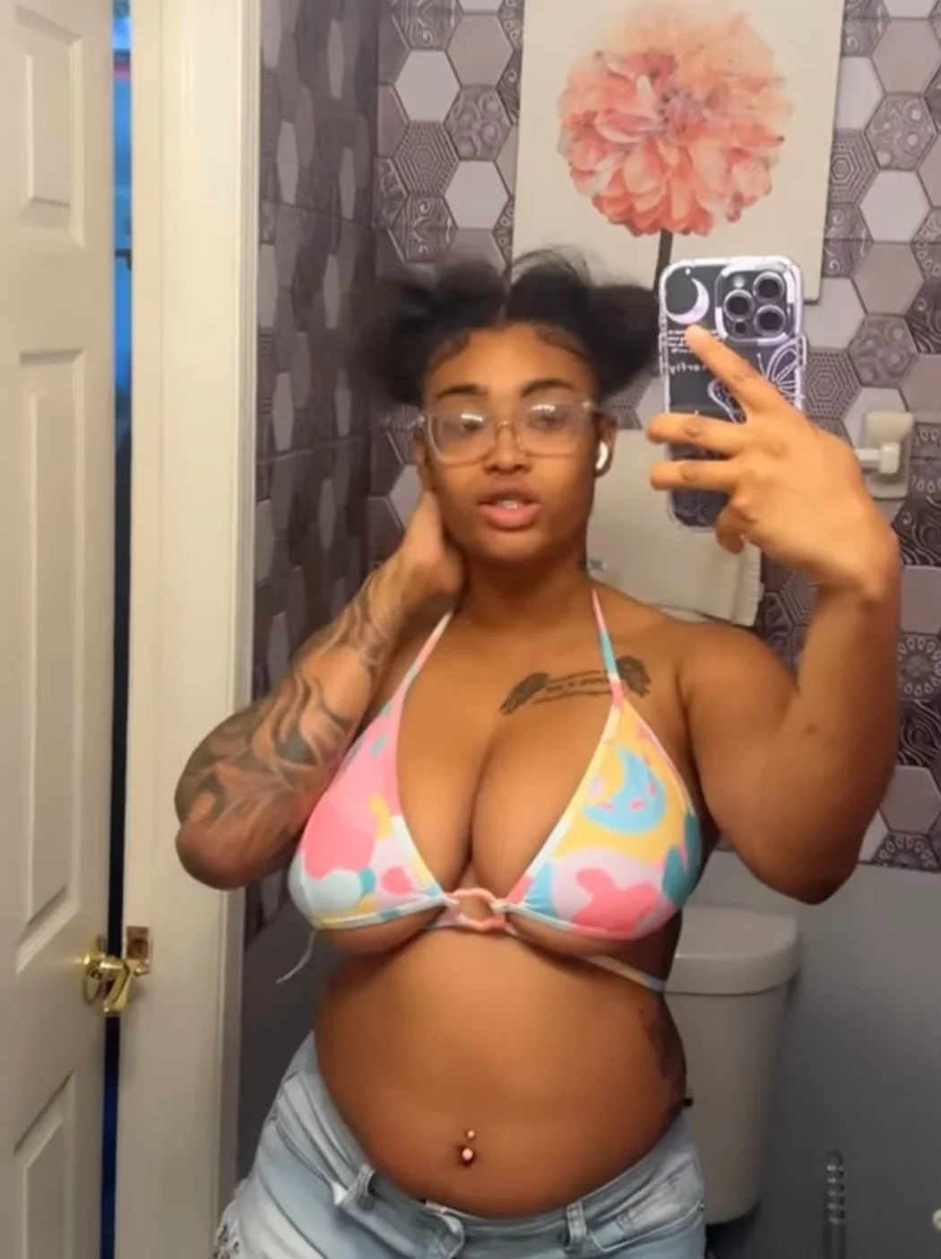 Perfect titty nice and juicy black bitch image 3