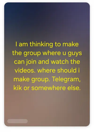 Group chat cover image