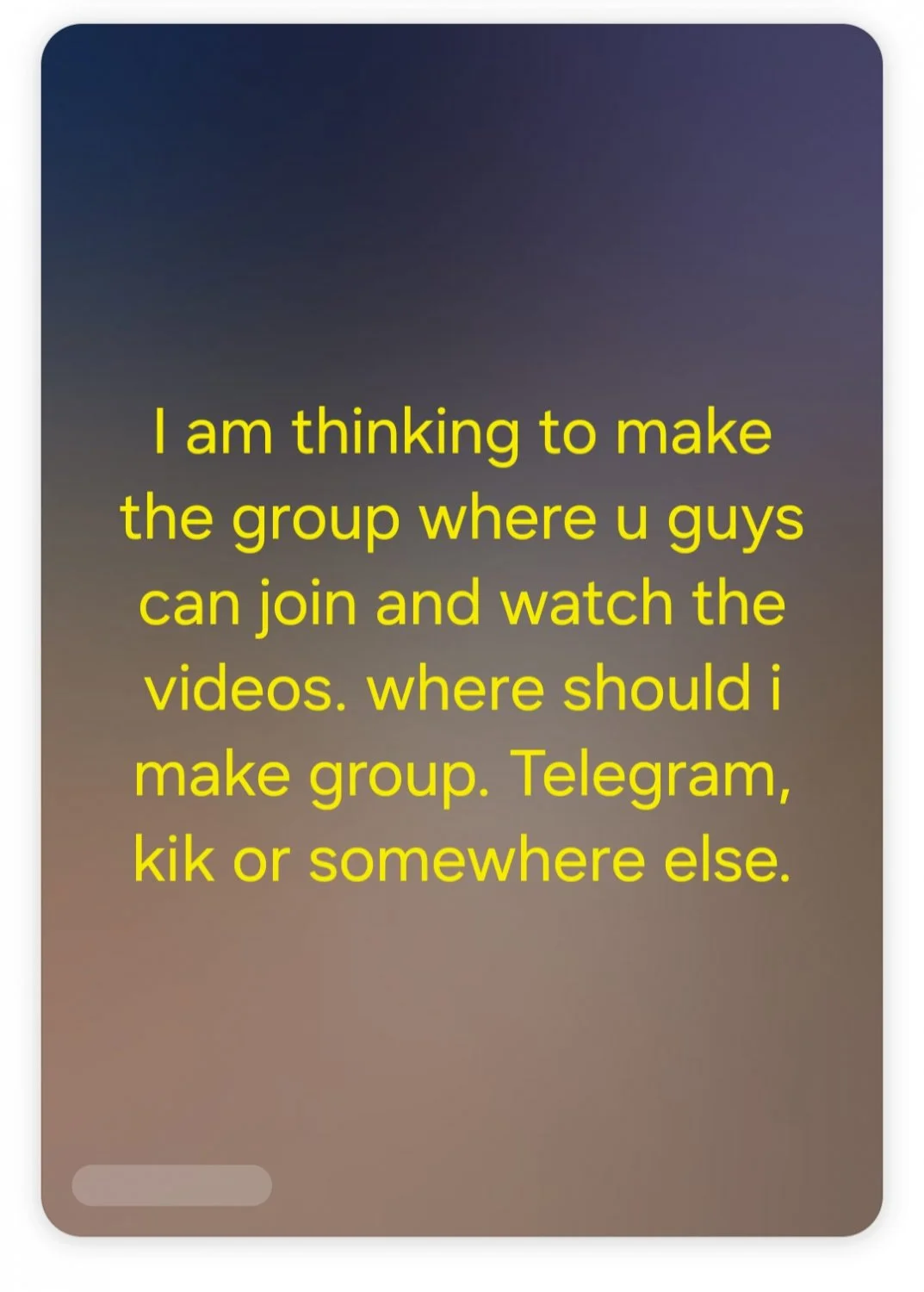 Group chat main image