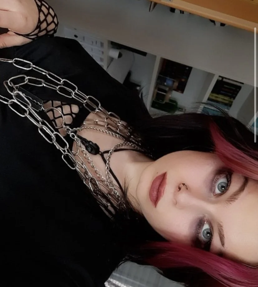 Exposing my German Goth Girl gf image 2