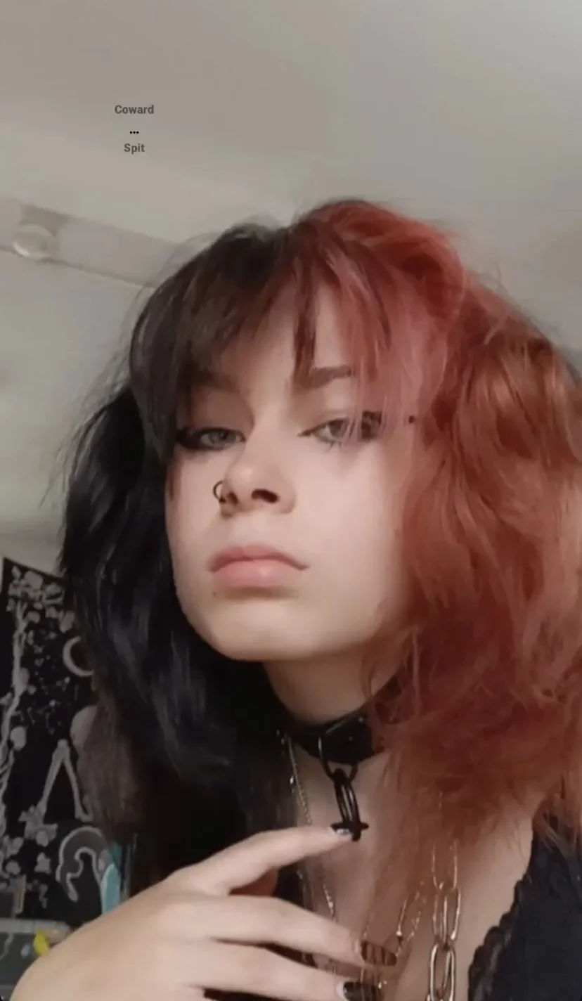 Exposing my German Goth Girl gf image 9
