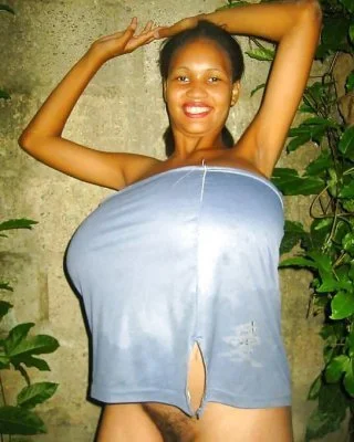 Huge tits african hoe image 13
