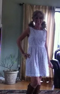 Private Leaked Wife - White Sundress On or Off? image 9