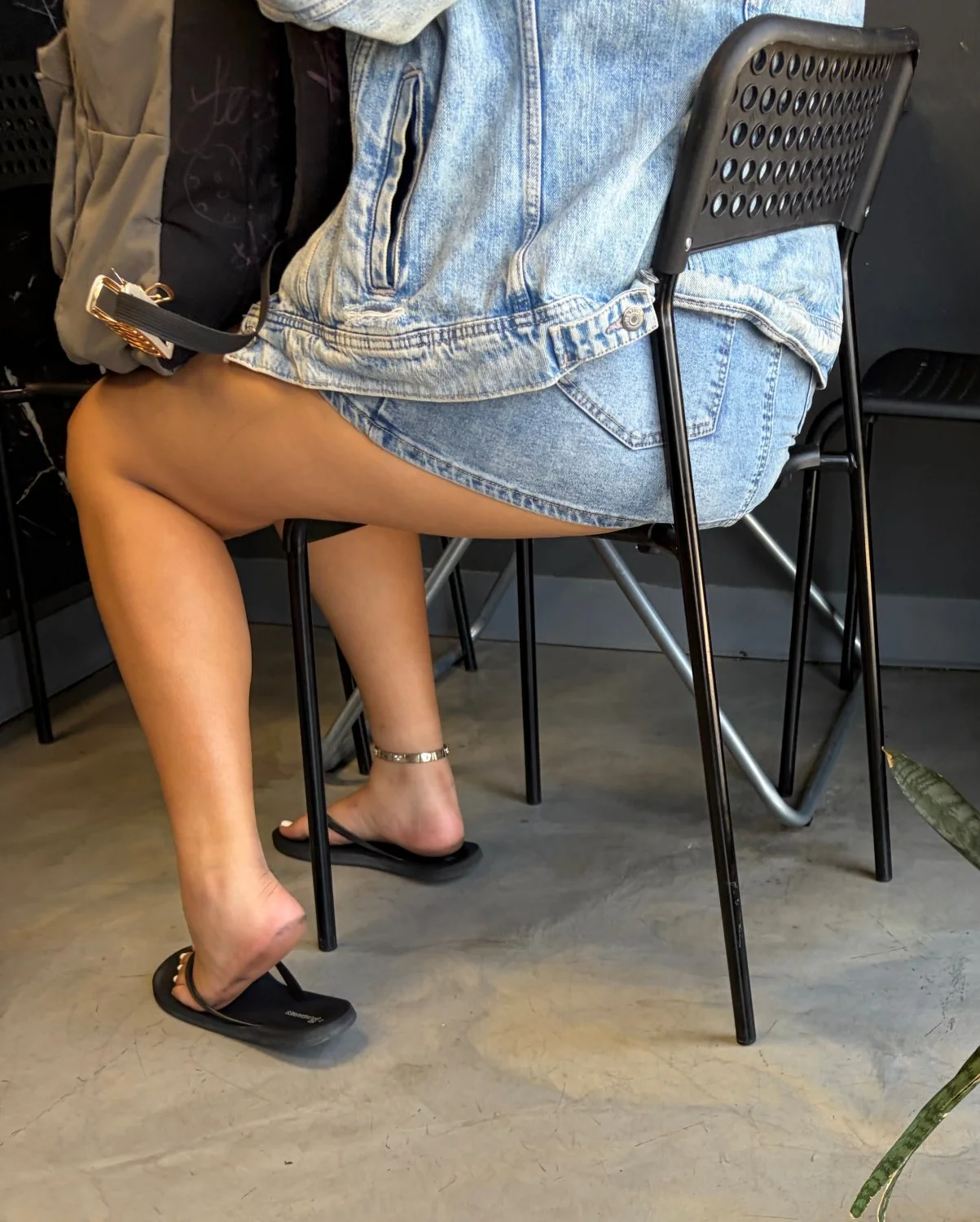 Latina teen up skirt image 3