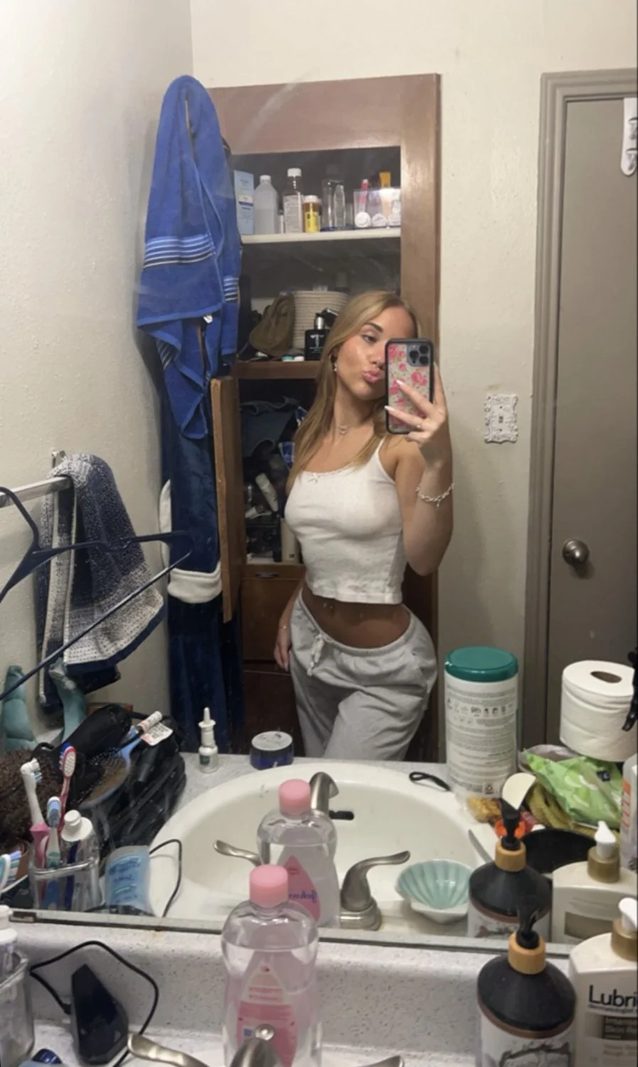 Sexy Blonde College Slut Showing Off image 15