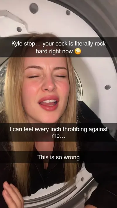 Girlfriend gets STUCK in Washing Machine Part 2 Snapchat Cheating Story cover image