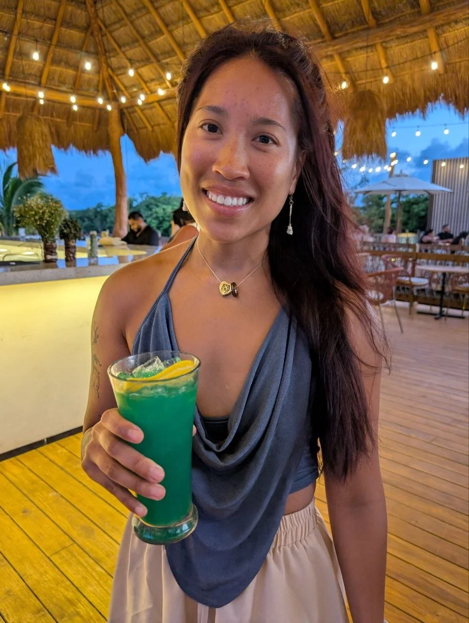 Asian slut wants two ducks but has to use a dildo for the second image 11