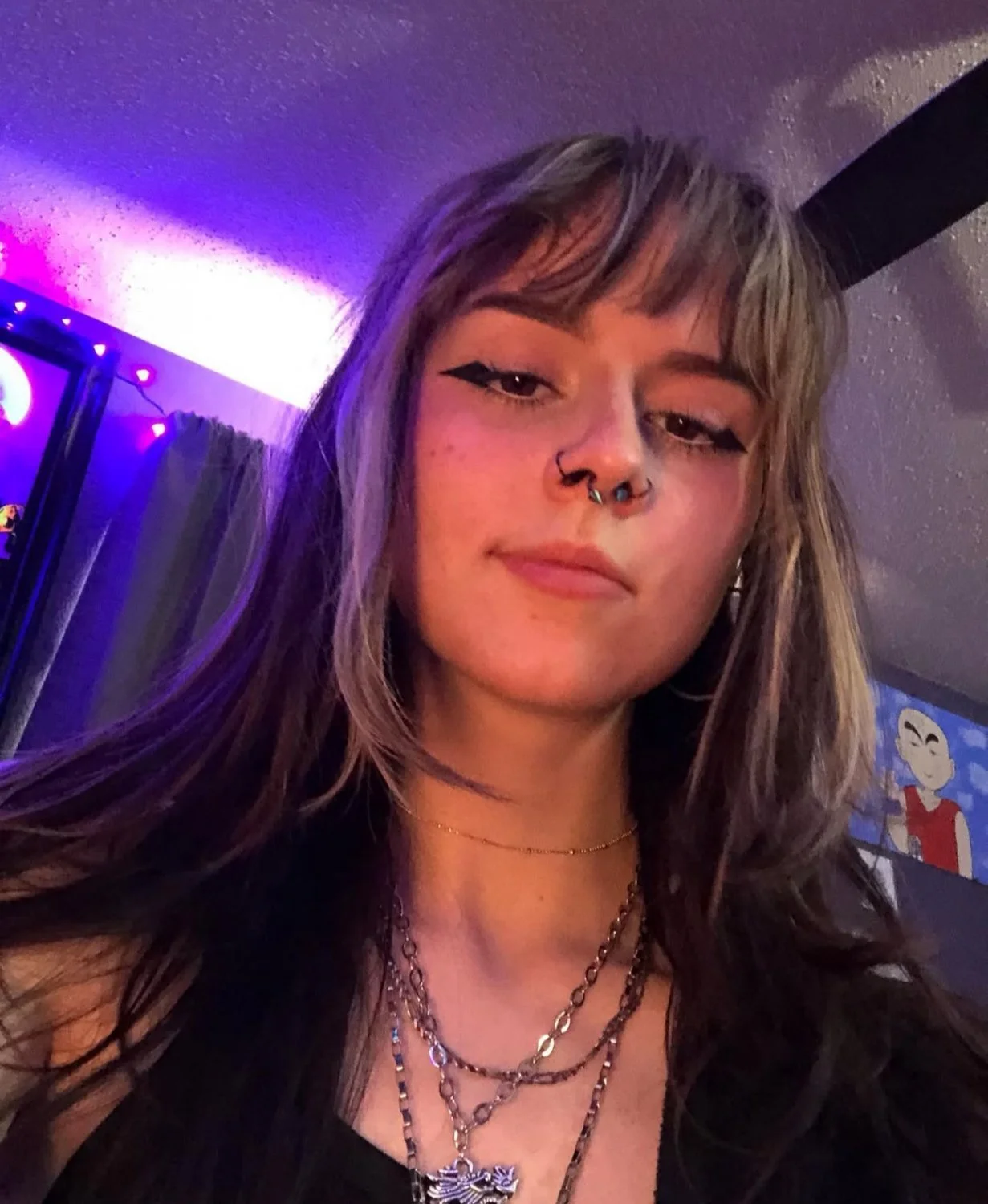 Submitted Goth Webslut Exposed image 16