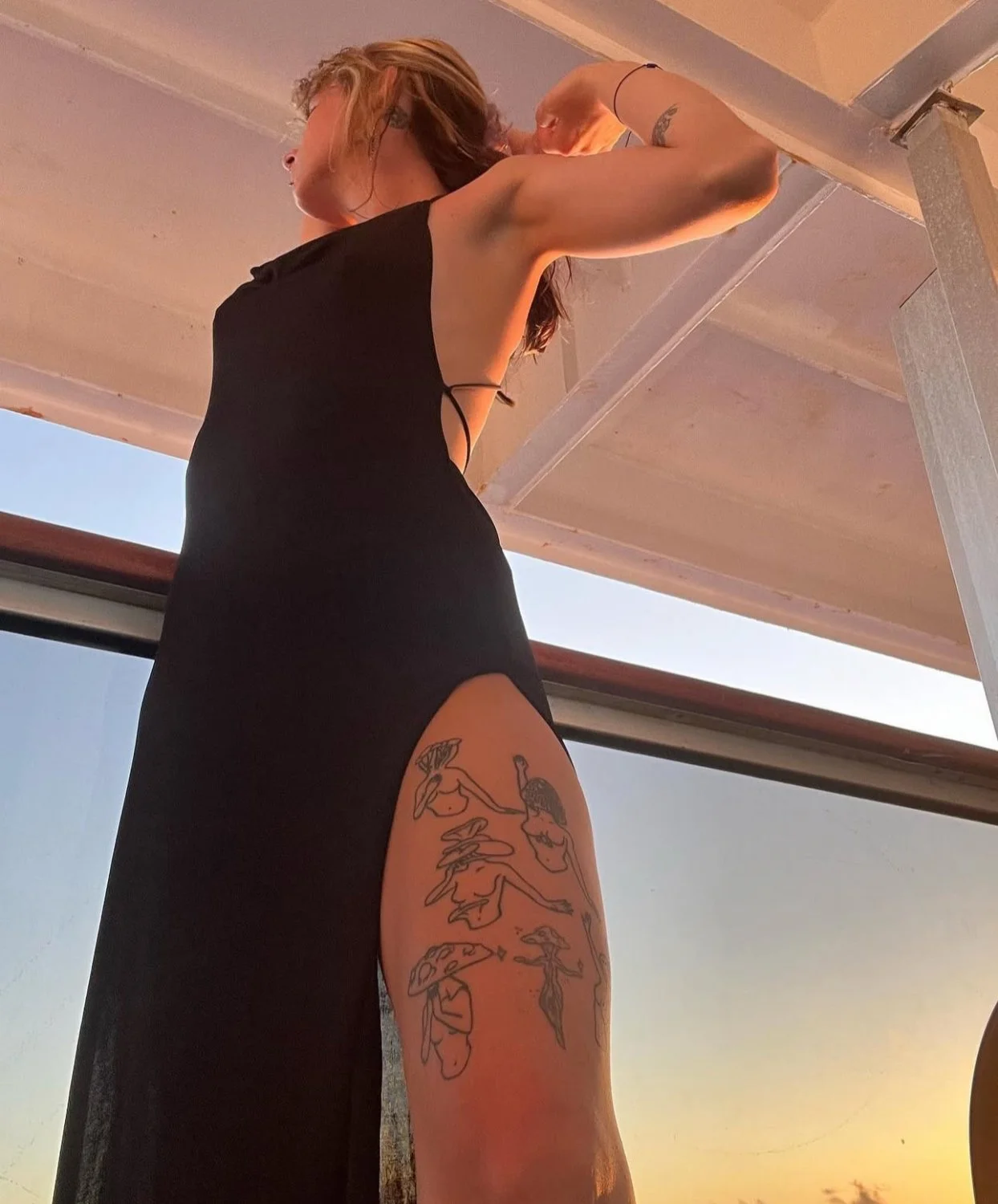 Submitted Goth Webslut Exposed image 17