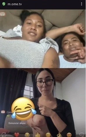 Putita brasileña enseña sus tetas y culos en ometv main image