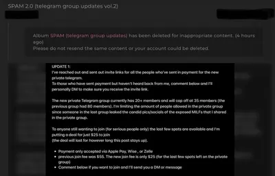follow up to members joining the telegram group cover image