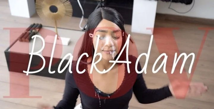 BlackAdam Your Big Dick Bestie let’s dick spit on onlyfans model Carmen’s face her first facial ever main image