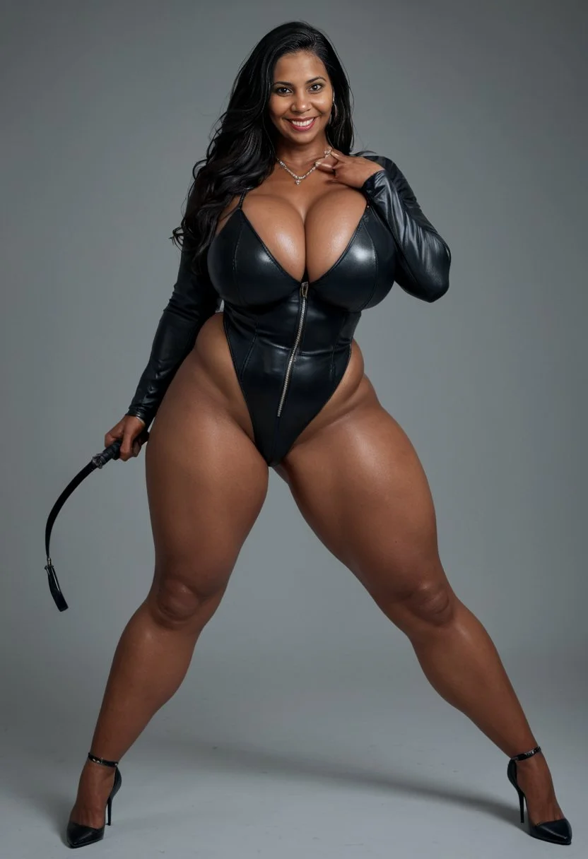 Modelo sensual negra feita na IA - AI - BIGTITS image 20