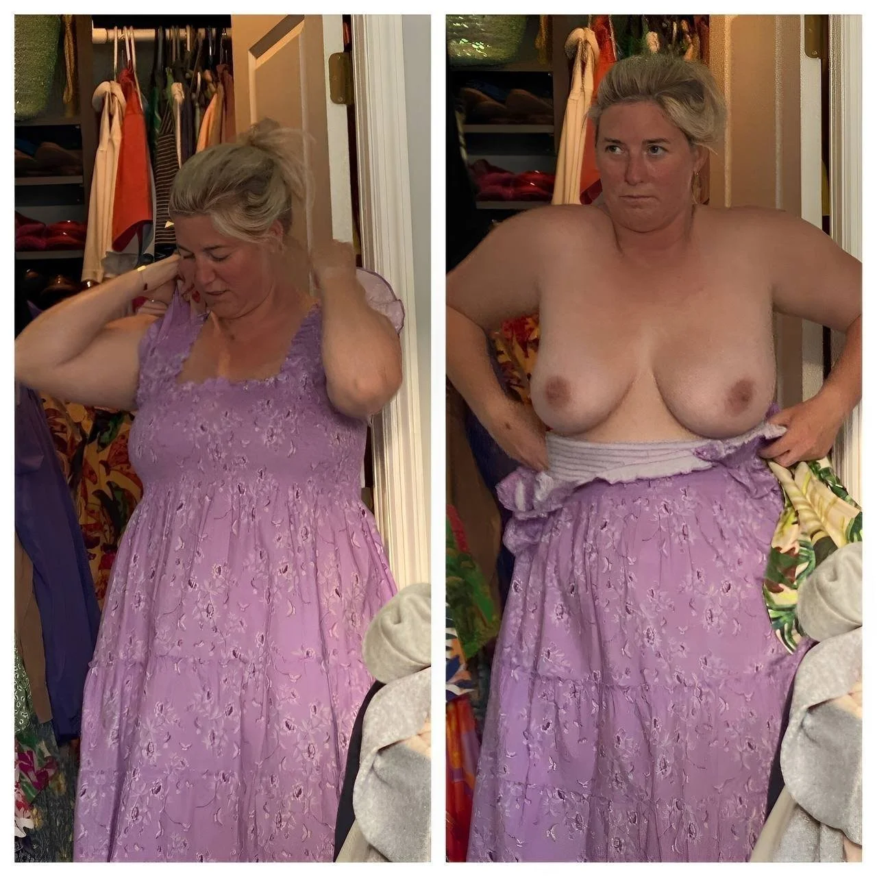 Dressed undressed image 2
