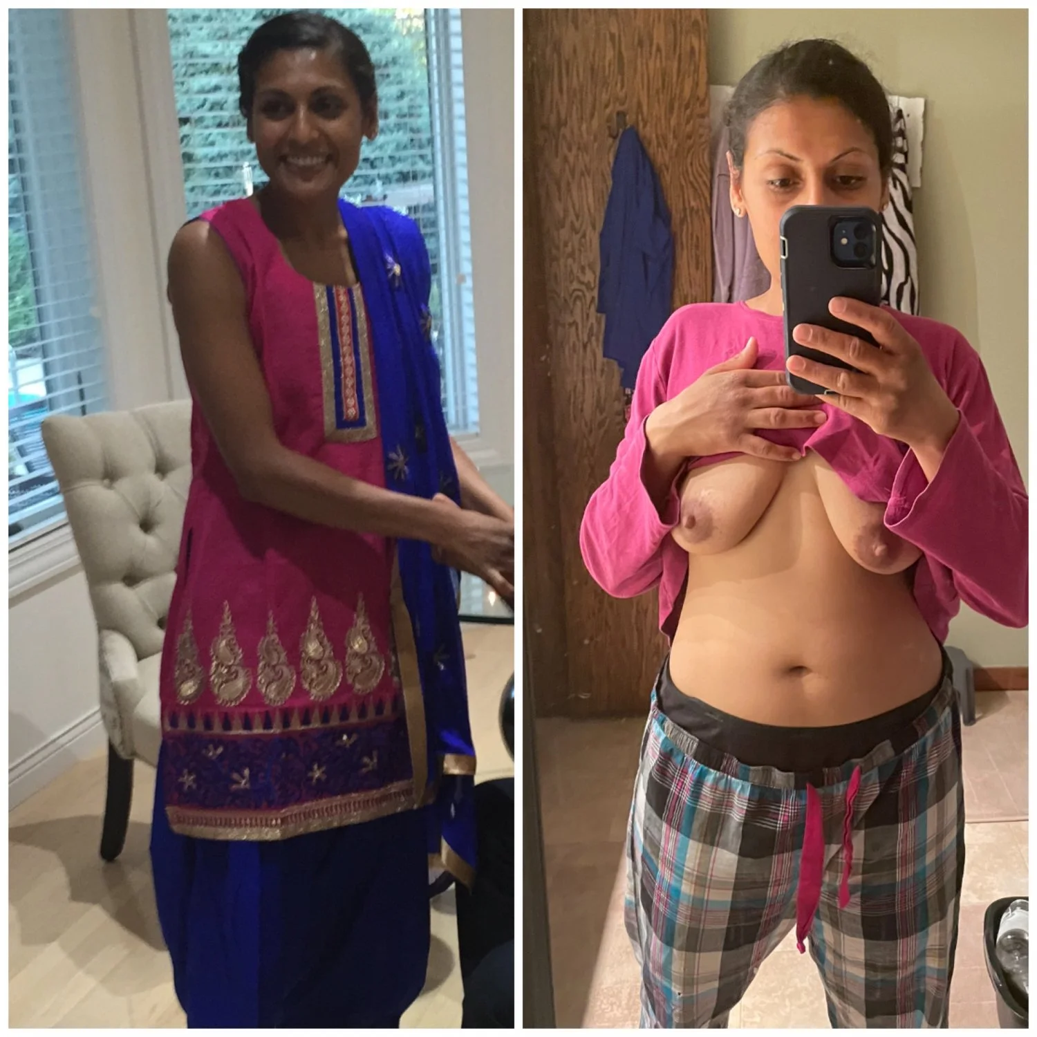 #2 🍼 The Bad Mommy Milk Cow Tusi shares a sluty mix. Love her dark Indian body image 12