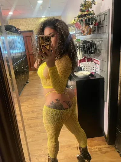 Latina stripper with pretty pussy cover image