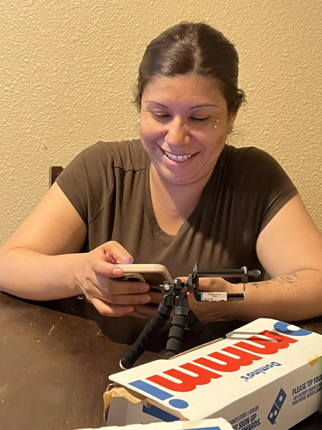 I love it when my Latina sister Marcy stares at the camera main image