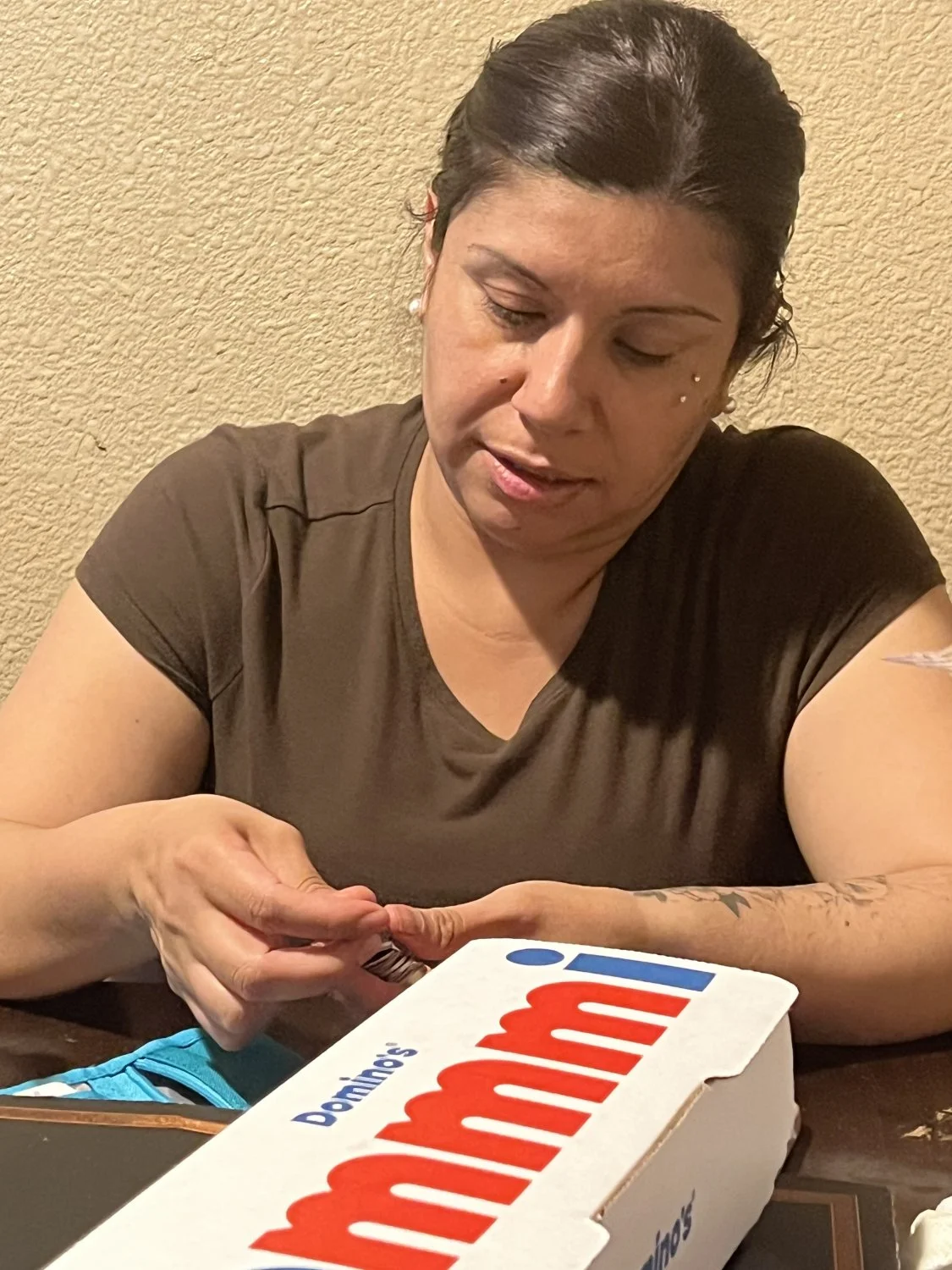 I love it when my Latina sister Marcy stares at the camera image 6