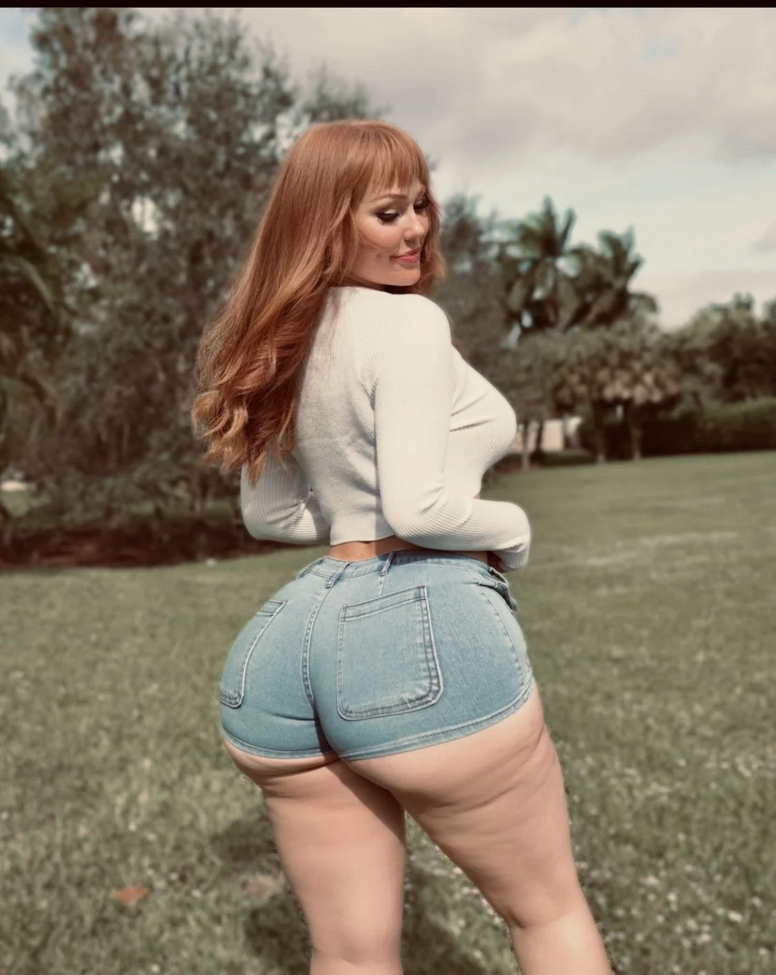 Redhead MILF With Fat Ass image 24
