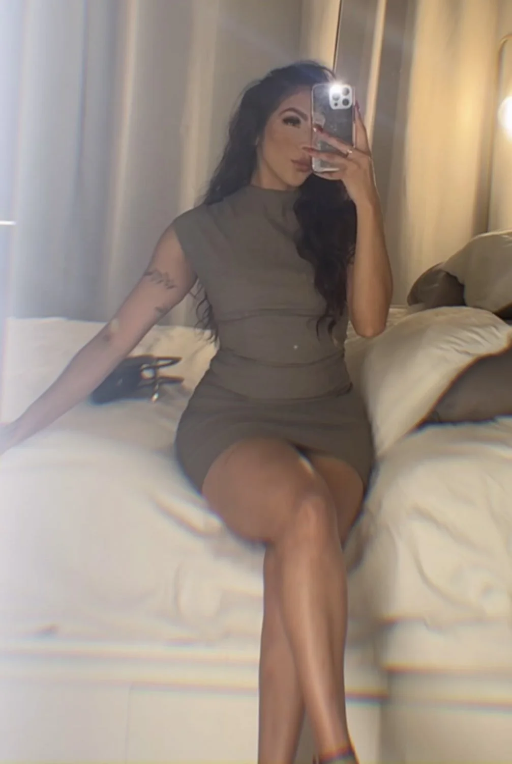 My gf’s super fit sexy latina gym partner is the perfect BBC spinner image 32