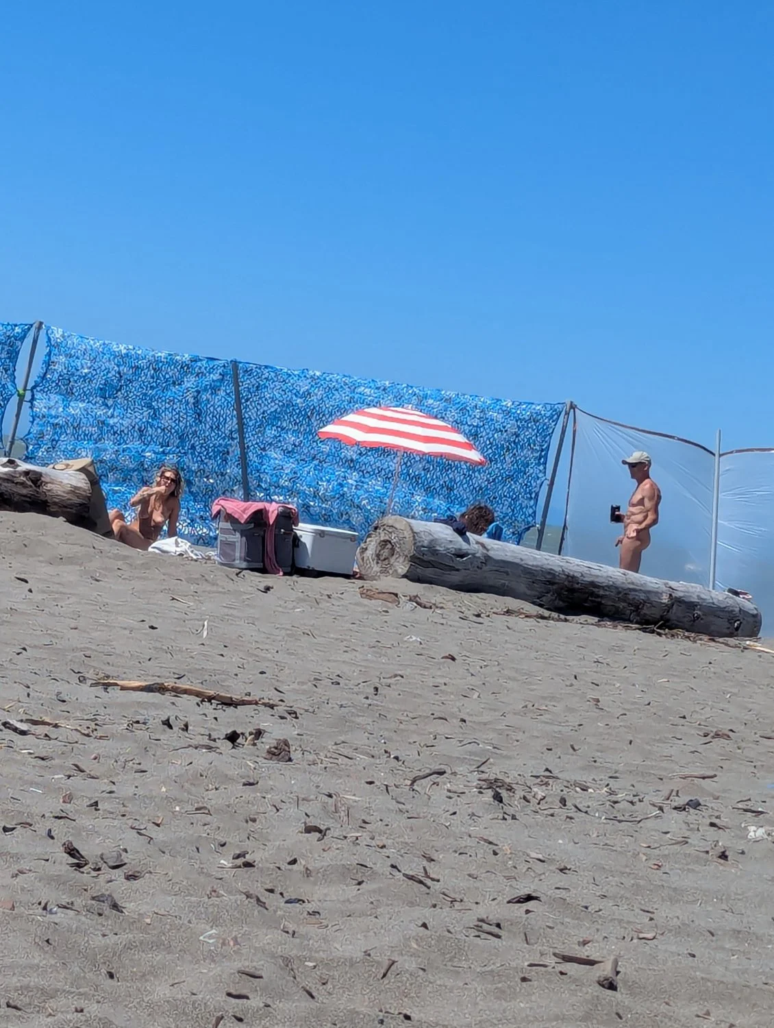 Nudist beach image 11