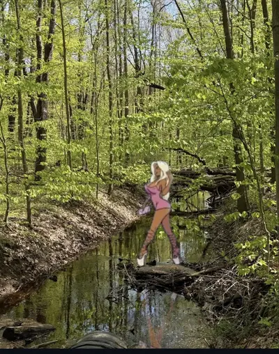 Spread my pussy in the woods cover image