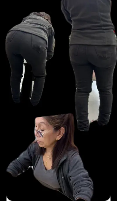 Latina creep shot at work 59 yrs old cover image