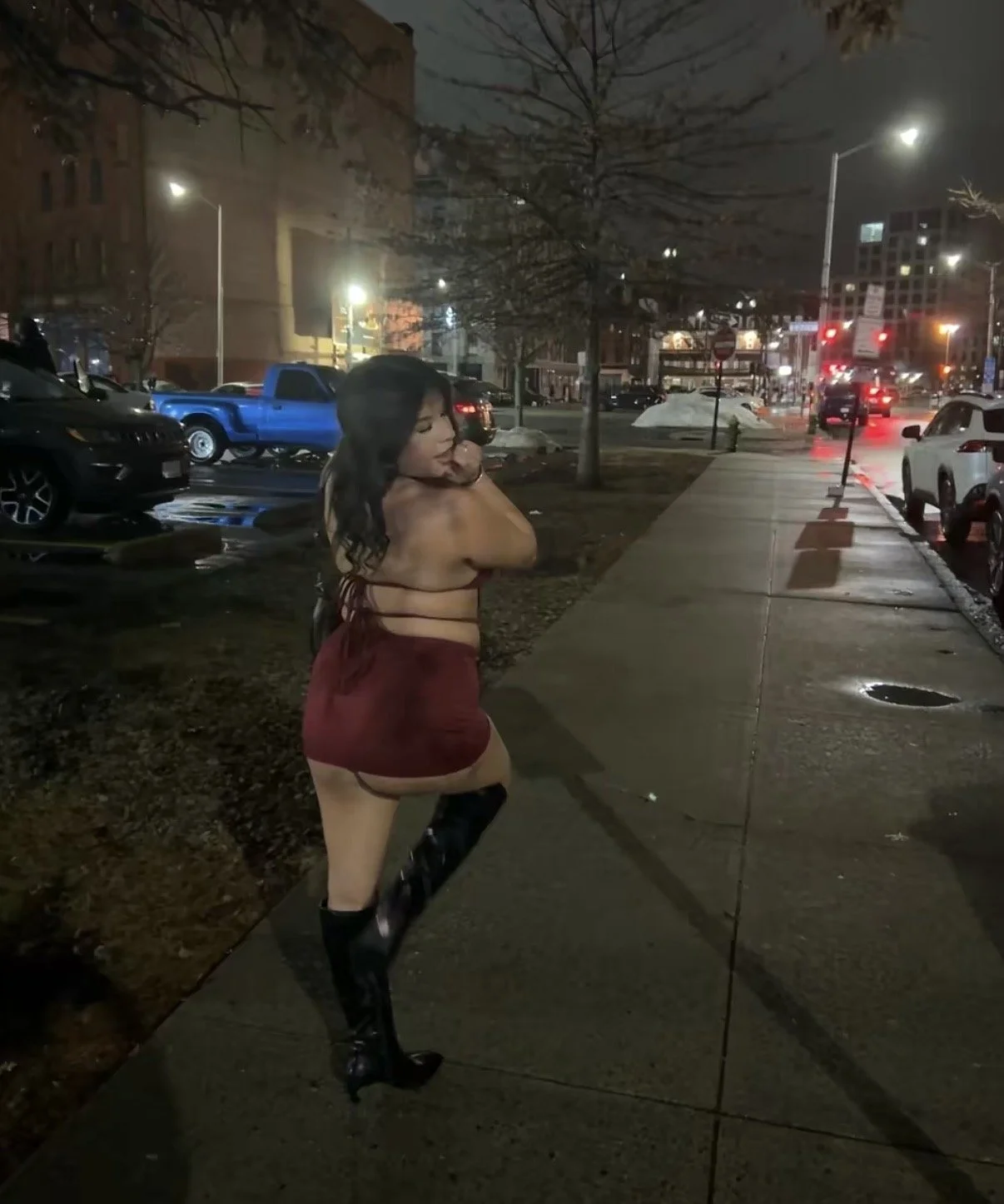 Sexy Tik tok Latina ass out main image