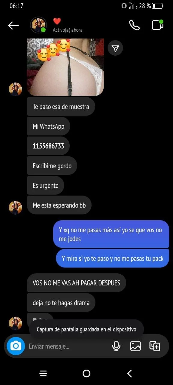Pendeja Argentina Flaca sexy con ricas tetas culona concha deliciosa vende pack por redes image 2