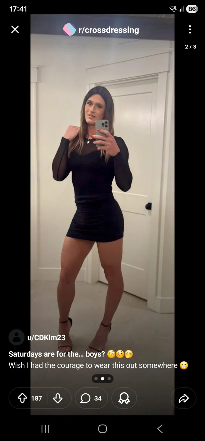 Crossdresser muscle image 36