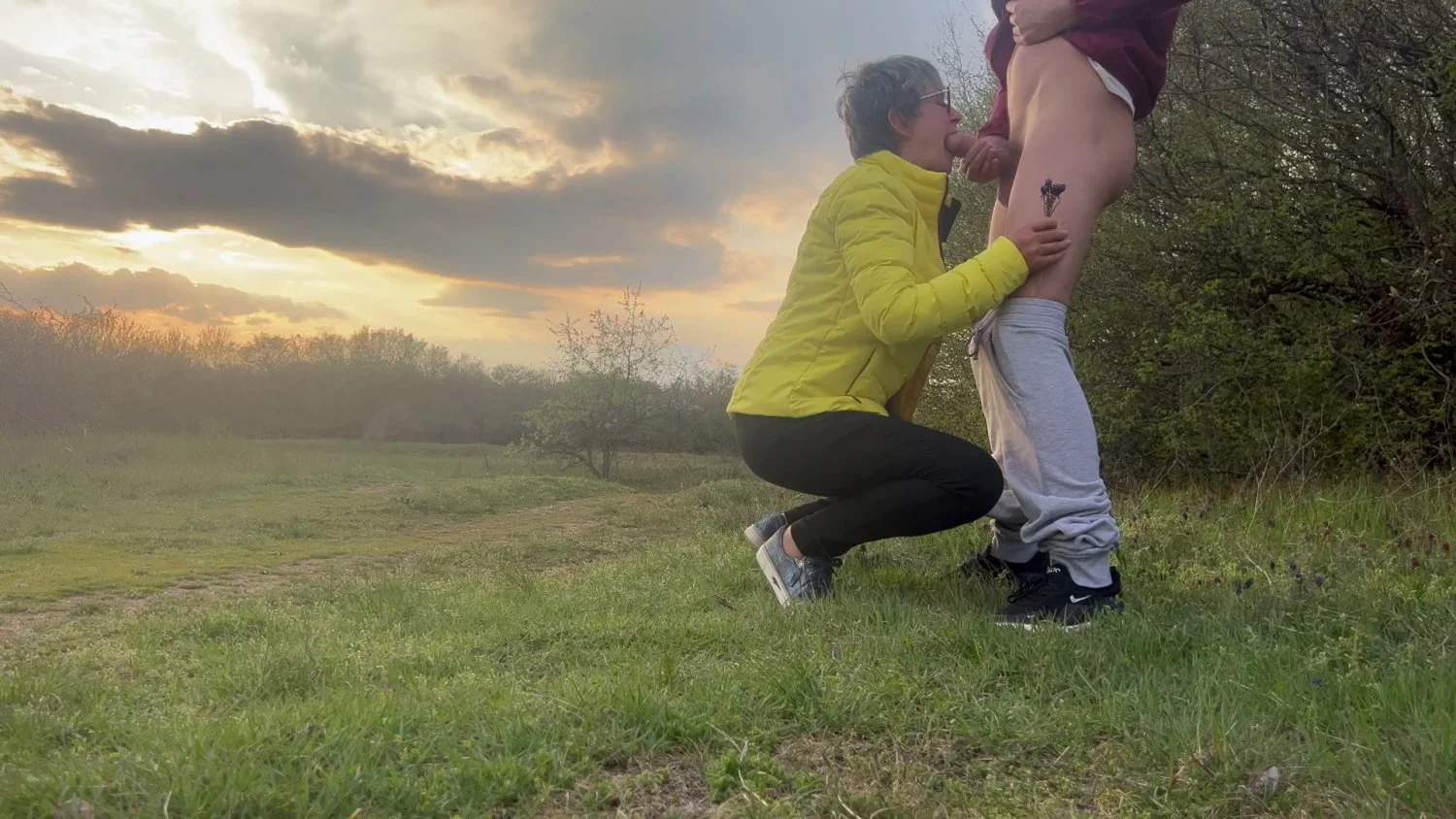 Mature Anal Outdoor image 2