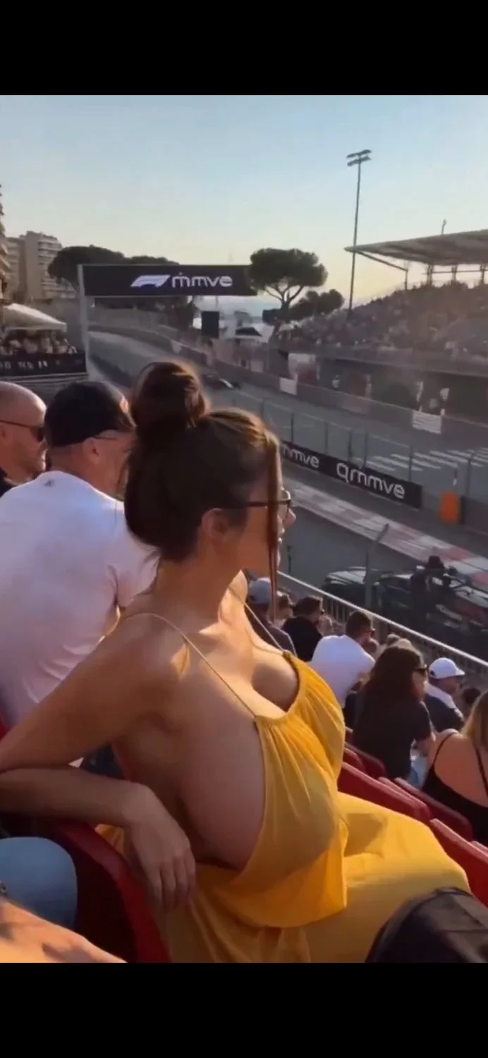 Freaky hot busty milf at F1 Grand Prix - is that real or Ai 🙄 image 4