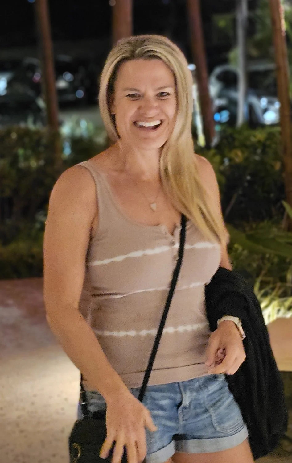 Wife riding back and forth, fit MILF image 2