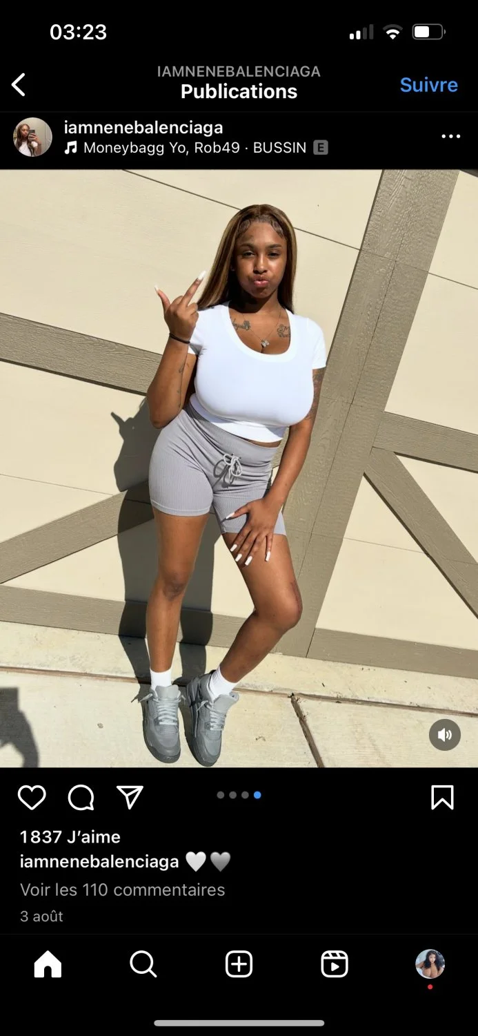 Nene Balenciaga 👀🔥 all Naked 💦 image 14