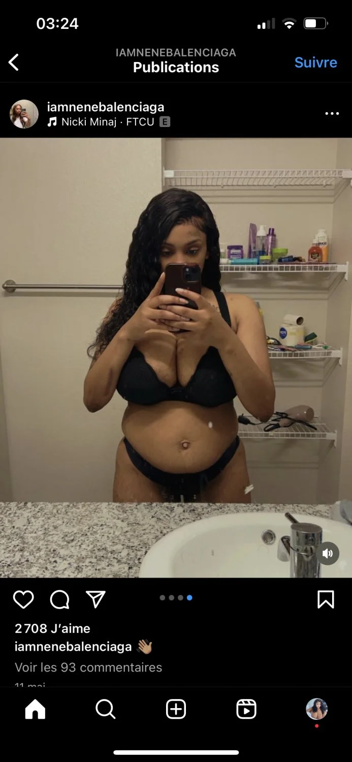 Nene Balenciaga 👀🔥 all Naked 💦 image 18