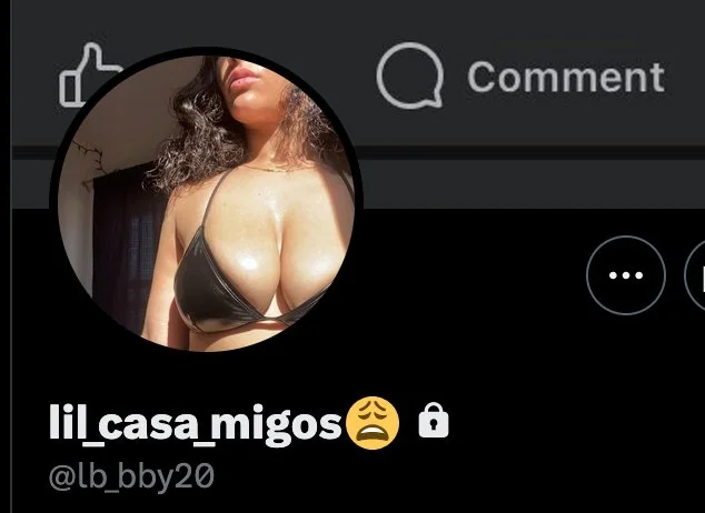 lilcasamigos- big titty light skin thot image 1